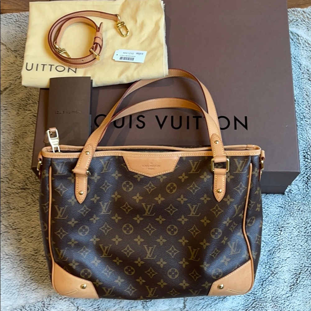 Authentic Louis Vuitton Brown Classic Tote
